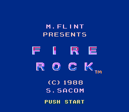 Fire Rock screenshot 3 for Famicom Disk System